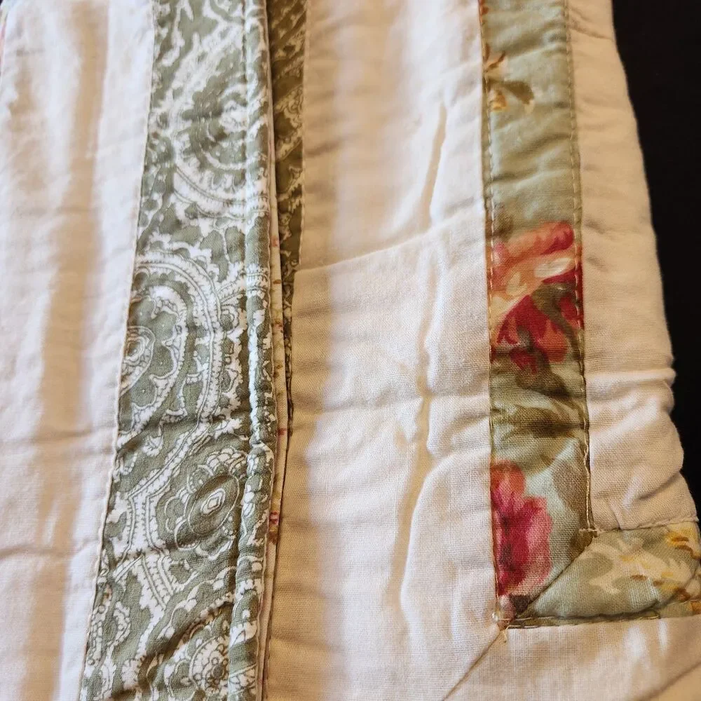 Cracker Barrel SHARON Quilted 2 STANDARD SHAMS NEW WITH TAGS Discontinued Style